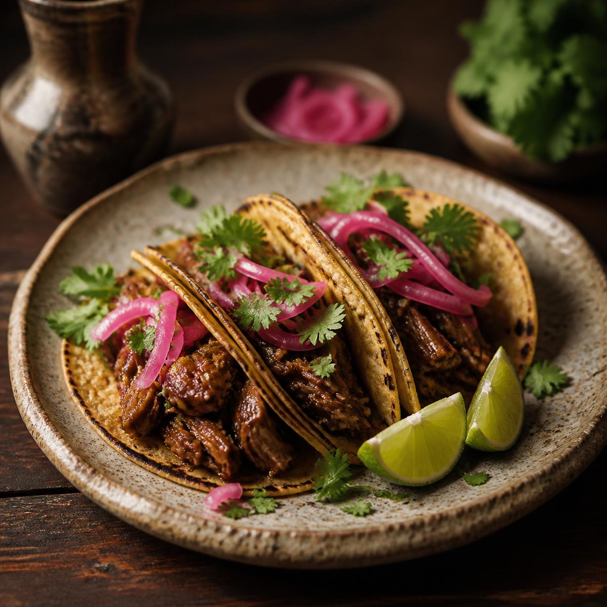 Chicken Adobo Tacos